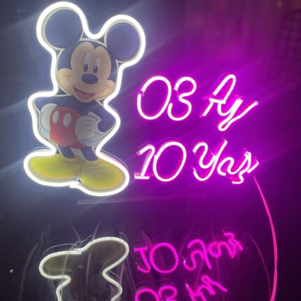 Stand Neon led tabela figürlü