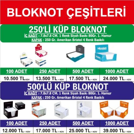 küp bloknot