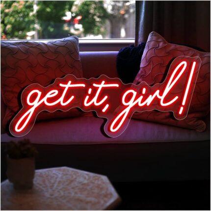 Get It Girl Neon Tabela 40x15